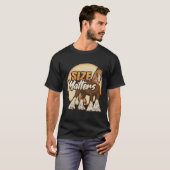 T-shirt Ébauche De Taille De Mème De Cheval S Conception P (Devant entier)