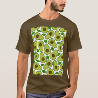T-shirt Ébauche tropicale exotique tropicale Avocado