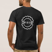 T-shirt "EBM Evolution" Basic Bella Canvas (Dos)