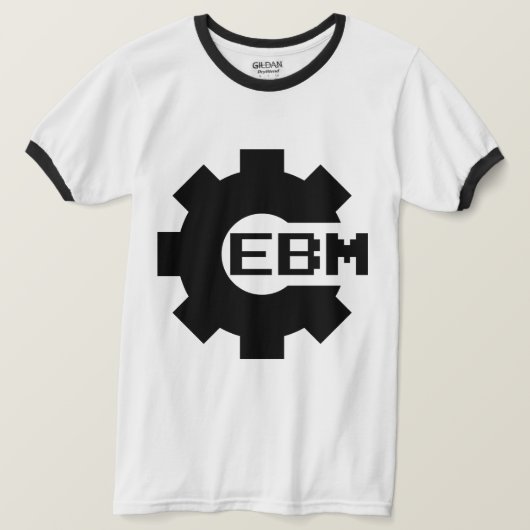 T-SHIRT EBM RINGER SHIRT (Design devant)