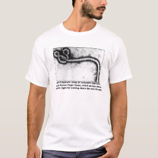 T-shirt Ebola, virus zoonotique d'Ebola A du reser
