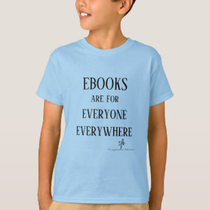 T-shirt Ebooks Tout Le Monde Unisex Enfants'