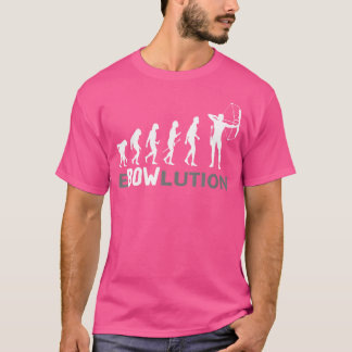T-shirt Ebowlution Évolution Archer Tir à l'arc Tir à l'ar