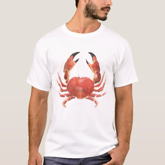 T-shirt Ébullition de crabe de fruits de mer (Devant)