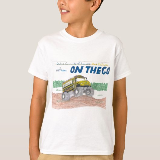 T-shirt EBUS 'sur le Go (Devant)