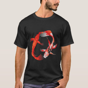 T-shirt Écailles de carpe koï - Jaune