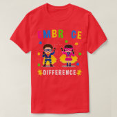 T-shirt Écart du mois de différence du ruban Différence du (Design devant)