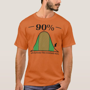 T-shirt Écart hors norme