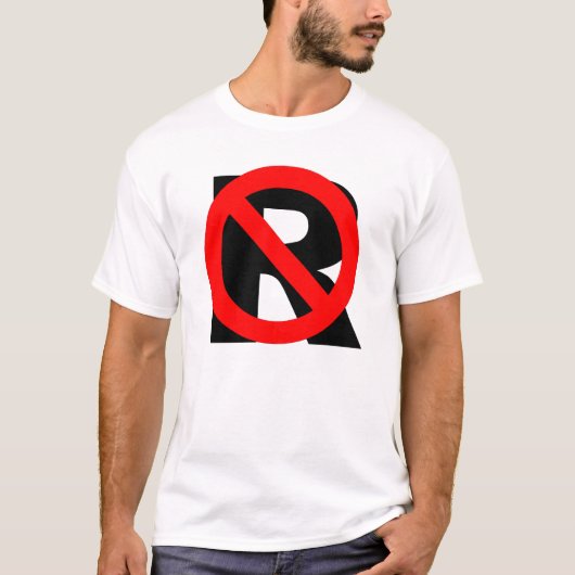 T-shirt Écartez le mot (Devant)