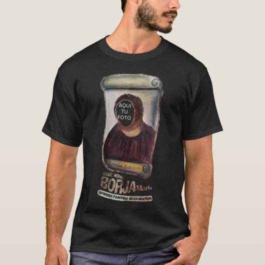 T-SHIRT ECCE HOMO BORJA MARIS (Devant)