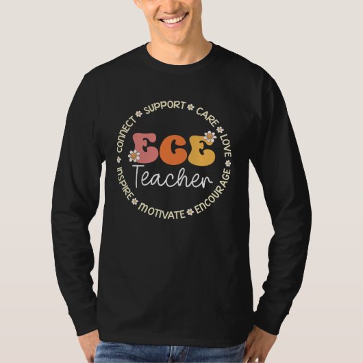 T-shirt ECE Teacher Appreciation Week Back to School (Devant)