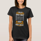 T-shirt Échafaudage Compétent Scaffold Builder (Devant)