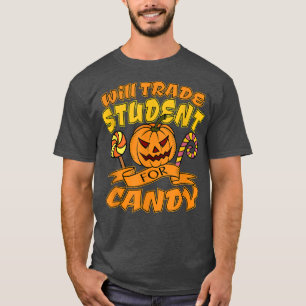T-shirt Échange Élèves Contre Bonbons Professeur des École