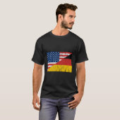 T-shirt Échange étudiant Usa Gery (Devant entier)