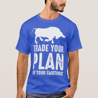 T-shirt Échanger votre plan Stock Marché Jour Trader Inves