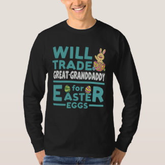 T-shirt Échangerai l'arrière-grand-père contre la famille