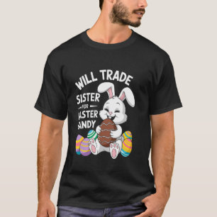 T-shirt Échangerai Petite Soeur Contre Vêtements de Candy