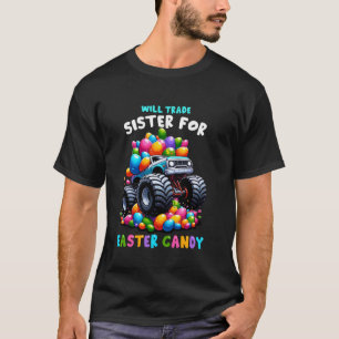 T-shirt Échangerai Sœur Contre Bonbons De Pâques I Drôle d