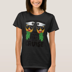T-shirt Échangiste Ce qui se passe durant cette croisière