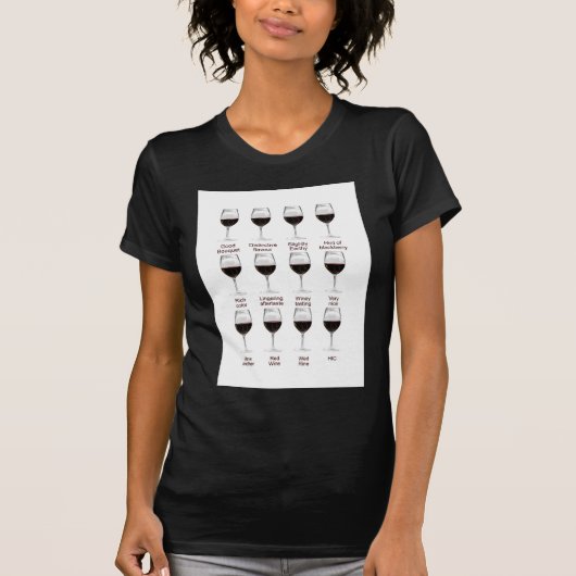 T-shirt Échantillon de vin (Devant)