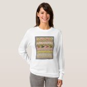 T-shirt Échantillonneur de broderie (Devant entier)
