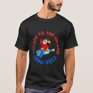 T-shirt Échappement Hawaïen Tropical Original À L'Île Pa