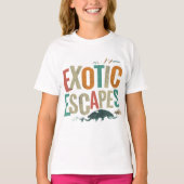T-shirt Échappements exotiques (Devant)
