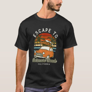 T-shirt Échapper À Hermosa Beach Ocean California Beach Bu