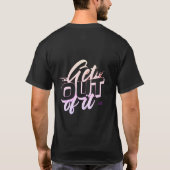 T-shirt Échappez à la boucle de suranalyse – Citation moti (Dos)