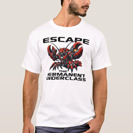 T-shirt Échappez à la sous-classe permanente OpenClaw Homa (Devant)