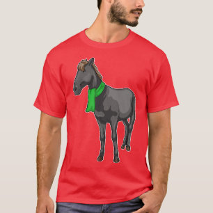 T-shirt Écharpe de cheval