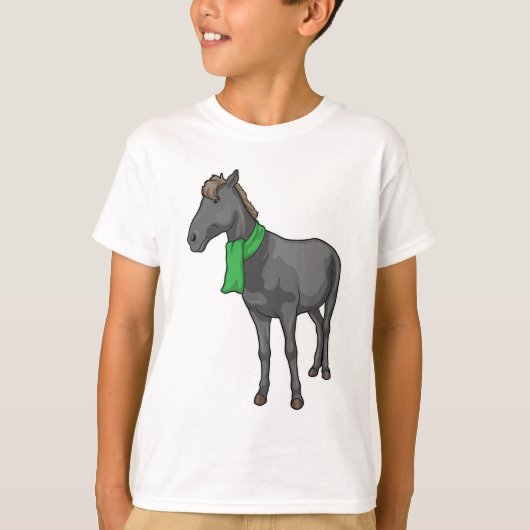T-shirt Écharpe de cheval (Devant)