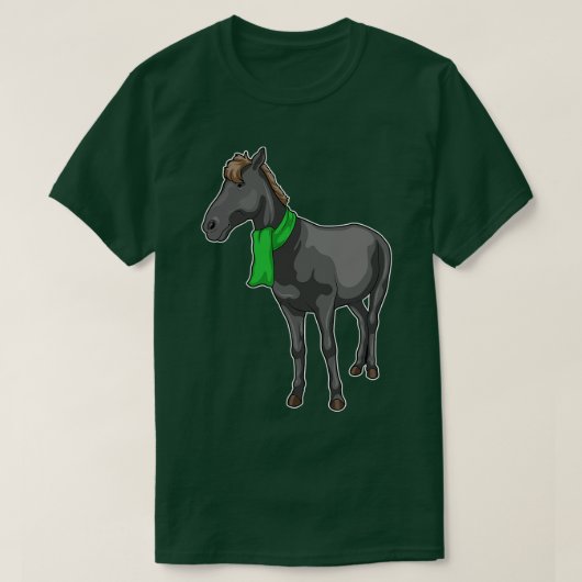 T-shirt Écharpe de cheval (Design devant)