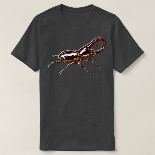 T-shirt Echarpe européenne de coléoptère LucCervus (Design devant)