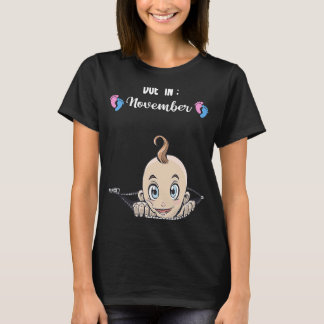 T-shirt Échéance en novembre