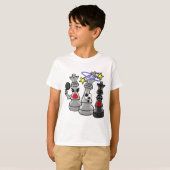 T-shirt Échec et mat (Devant entier)