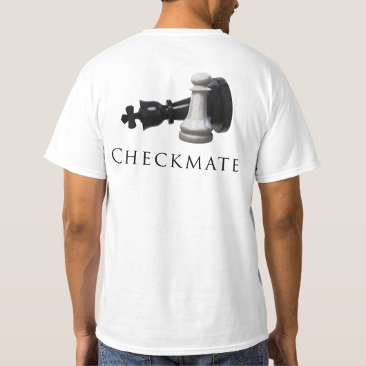 T-shirt Échec et mat (Dos)