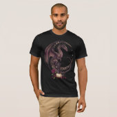 T-shirt Échec et mat aux échecs du dragon (Devant entier)