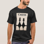 T-shirt Échec et Mat, Joueurs d'échecs (Devant)