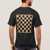 T-shirt Échec et Mat, Joueurs d'échecs (Dos)