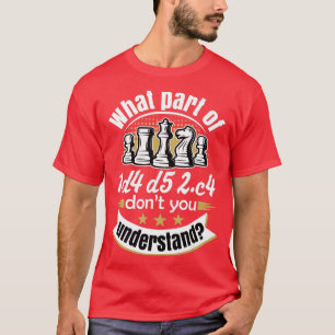 T-shirt Échecs