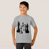 T-shirt Échecs (Devant entier)