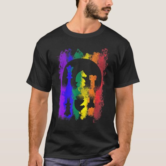 T-shirt Échecs Ce N'Est Pas Un Cheval Rpg Tabletop Tableau (Devant)