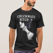 T-shirt Échecs cool de Pion CHECKMATE (Devant)