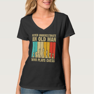 T-shirt Échecs cool Pour Hommes Joueur D'Échecs De La Tabl