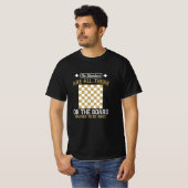 T-shirt Échecs - Des poubelles attendent d'être fabriquées (Devant entier)