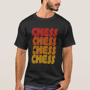 T-shirt Échecs Drôle Joueur Jeu Amour Planche Fan Master S