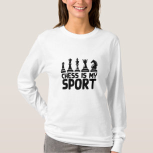 T-shirt Échecs - Échecs Est Mon Sport