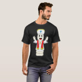 T-shirt Échecs Évêque Échecs (Devant entier)