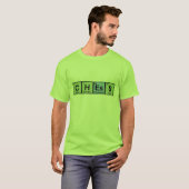 T-shirt Échecs faits d'éléments (Devant entier)